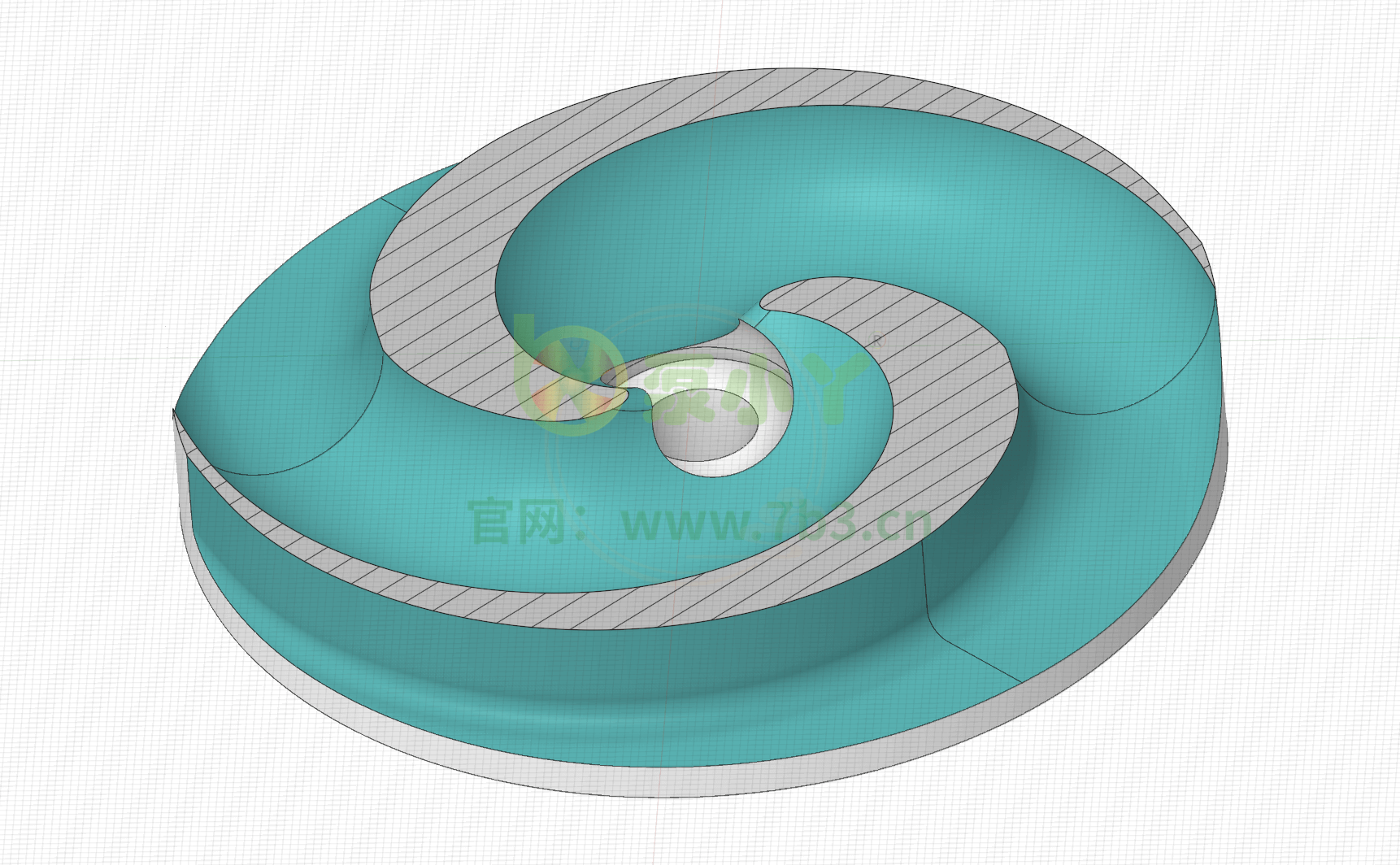 双流道污水泵三维建模培训精品课程
